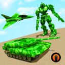 Army Tank Robot Shooting 3D