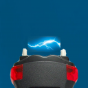 Electric Stun Gun Simulation Icon