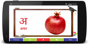 Learn Hindi Alphabets screenshot 0