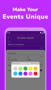 Days Counter: events, dates screenshot 2