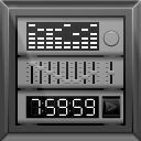 player with parametric eq Icon