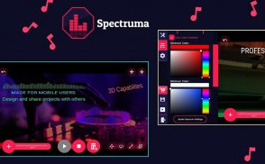 Spectruma - Audio Visualizer Maker screenshot 1