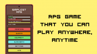 Simplest RPG - Text Adventure screenshot 4