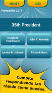Quiz : Presidentes de los EEUU screenshot 1