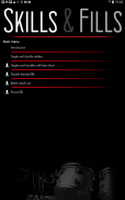 Skills & Fills - Drum lessons screenshot 0