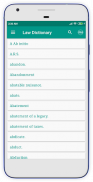 Law Dictionary Offline screenshot 3