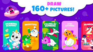 Jogos de aprendizagem!😍 Colorir para crianças!🎨 screenshot 13