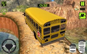 Off-Road School Bus Trip 3d screenshot 1