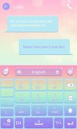 Sparkling Rainbow Keyboard screenshot 3