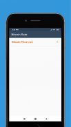 Bitcoin Live Rate screenshot 1