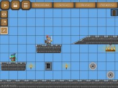 Epic Game Maker - Платформер с редактором уровней! screenshot 2