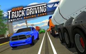 Highway Truck Racer: Endless Truck Driving Games screenshot 1