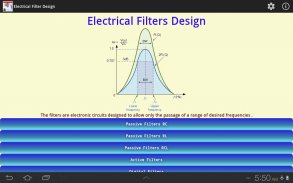 Electrical Filter Design screenshot 4