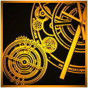 Hypno Clock Live Wallpaper