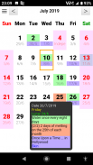 User Calendar screenshot 6