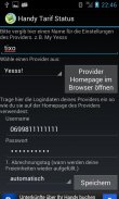 Handy Tarif Status screenshot 4