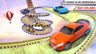 สุดขีด ทางลาด รถยนต์ การแสดงความสามารถ เกมส์: screenshot 0