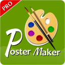 Poster Maker - Fancy Text und Foto Kunst Icon