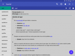 Dicionário de espanhol screenshot 3