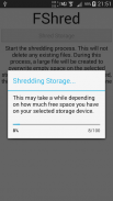 FShred - Wipe Free Space screenshot 5