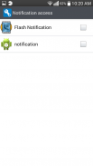 Flash light Notification free screenshot 4