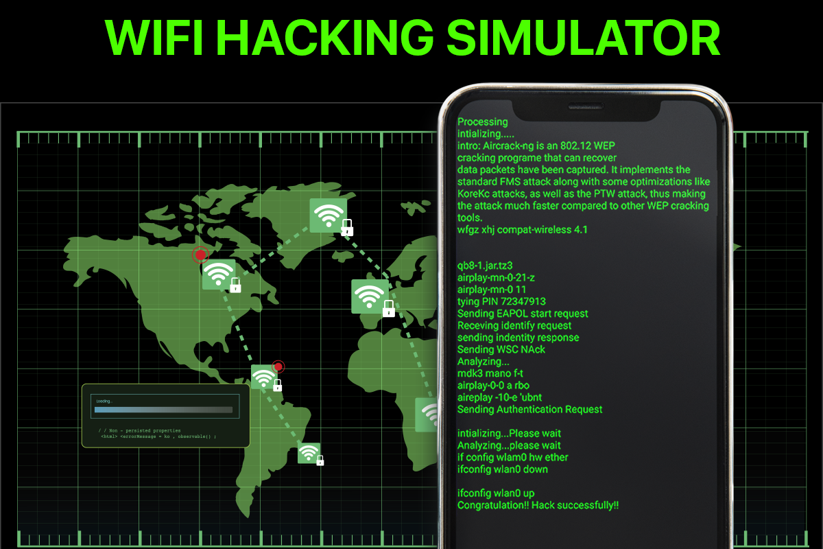 WIFI Hacker Simulator 2020 Get for Android - Free App Download