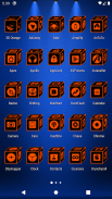 3D Icon Pack Flat Orange ✨Free✨ screenshot 13