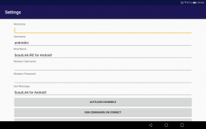 ScoutLink IRC screenshot 4