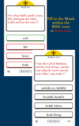 Quiz of the Christian Bible ( King James Version ) screenshot 12