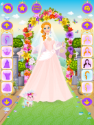 Princess Wedding Dress Up Game screenshot 9