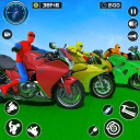 Superhero Bike Racing Games 3D