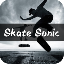 Skate Sonic Font for FlipFont,Cool Fonts Text Free Icon