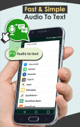 Audio-zu-Text-Konverter für die App screenshot 0