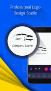Pembuat logo dan penjana reka bentuk logo screenshot 1