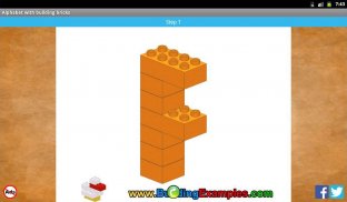 Alphabet with building bricks screenshot 4