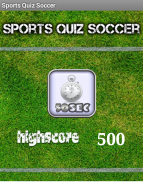 Sports Quiz Soccer screenshot 0