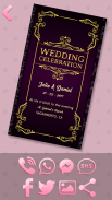 Convite De Casamento - Criador De Cartões Gratuito screenshot 7