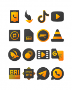 Yellowdiant - Icon Pack screenshot 1