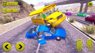 Car Crash BeamNG Driving Games screenshot 6