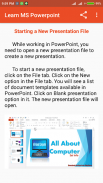 Learn MS PowerPoint screenshot 3