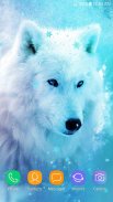 Ice Wolf Live Wallpaper HD screenshot 4