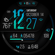 Sport Watch Face PER004 Nova screenshot 5