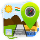GPS Map Stamp Camera Icon