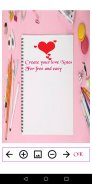 LoveNote: Create own love note easy and free screenshot 2