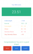 BMI Calculator screenshot 1