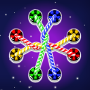 Tangled Line-Knot Untie Puzzle Icon