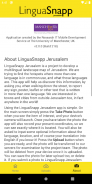 LinguaSnapp Jerusalem screenshot 5