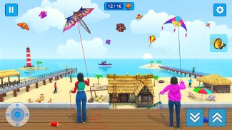 Beach Kite Flying Challenge screenshot 2