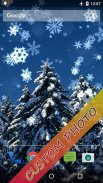 Fiocco di neve sfondi animati screenshot 1