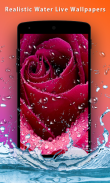 3D Rose Live Wallpaper screenshot 0